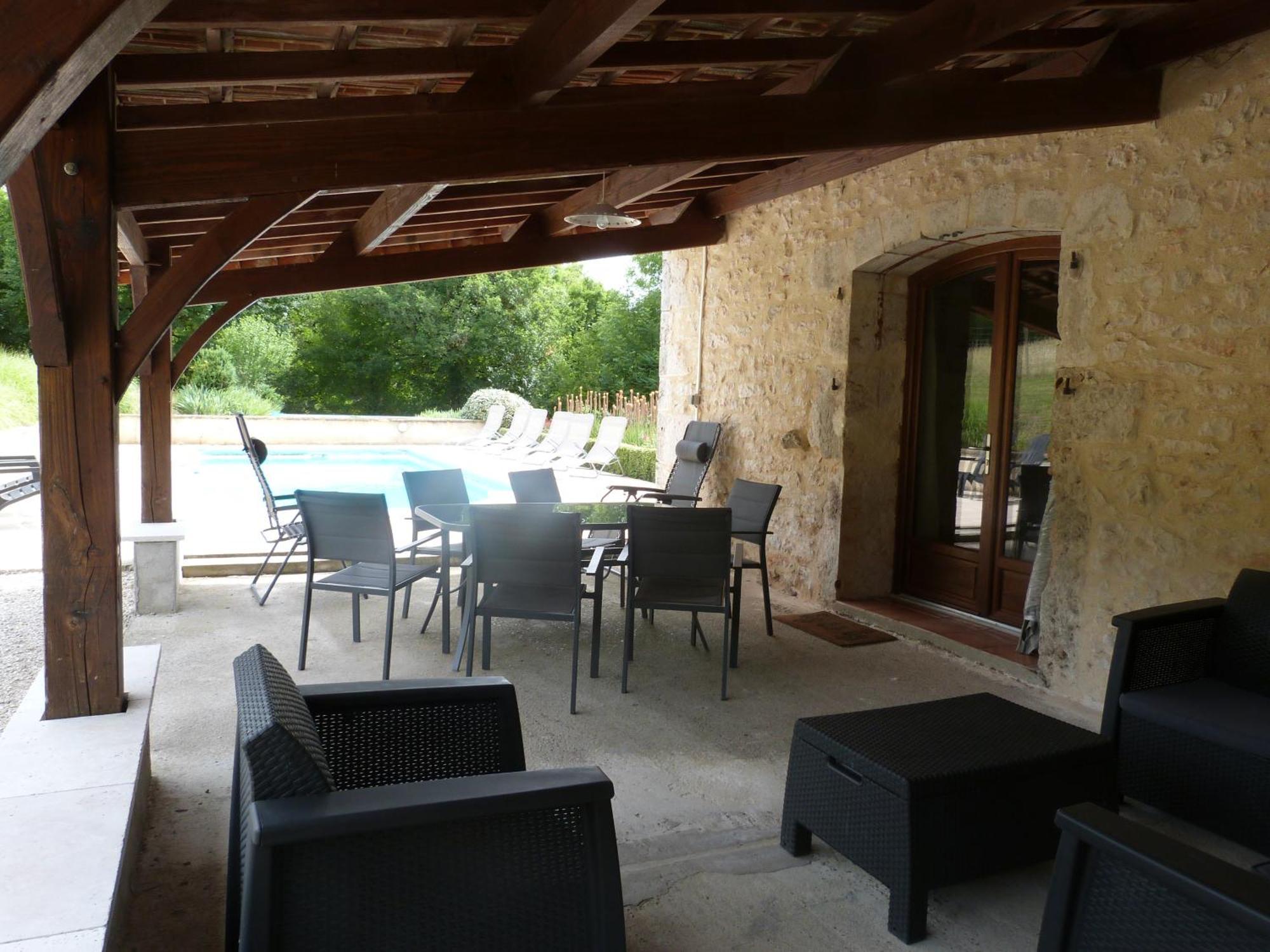 Gite Avec Piscine Proche De St Cirq Lapopie Berganty Kültér fotó