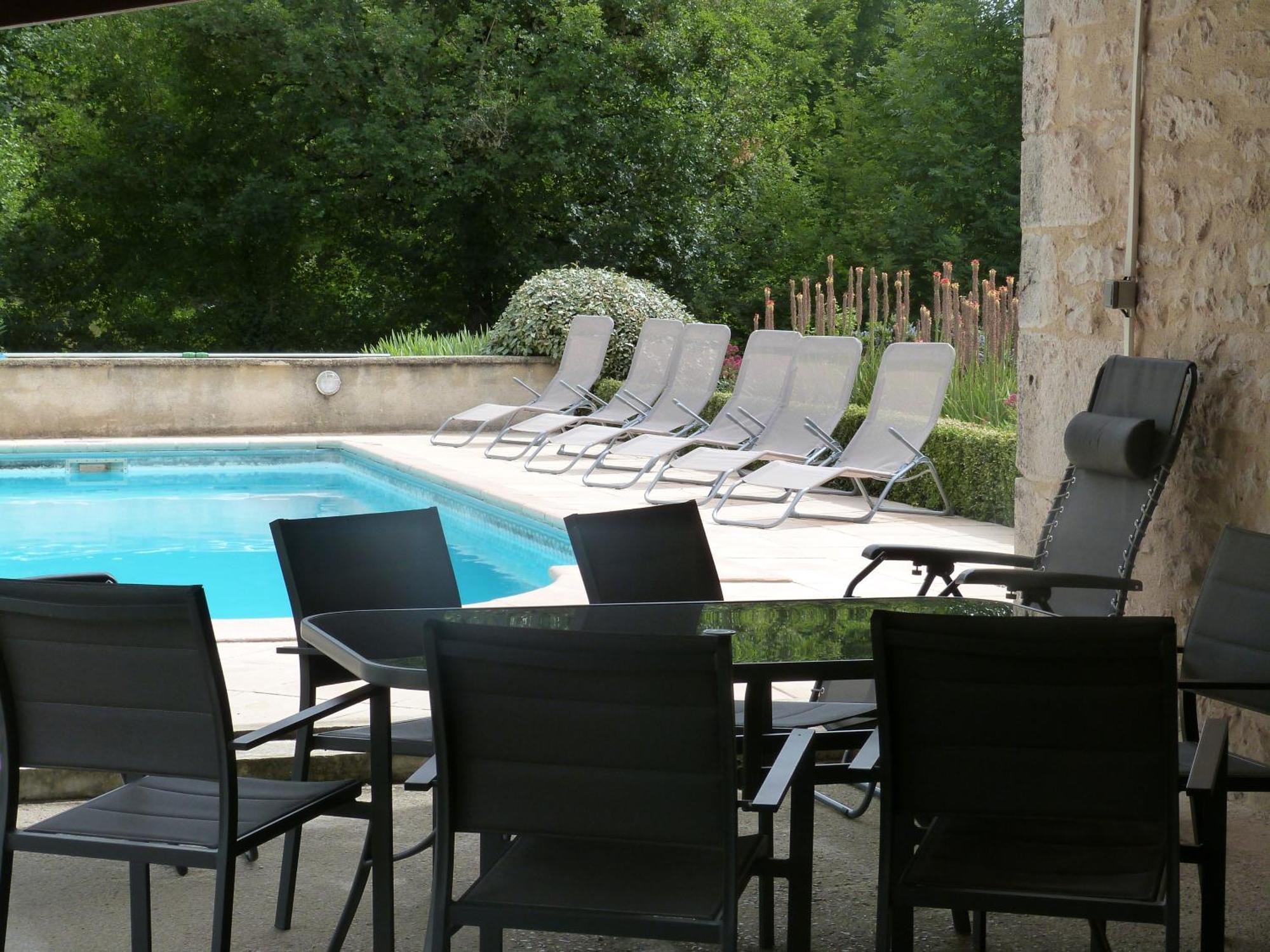 Gite Avec Piscine Proche De St Cirq Lapopie Berganty Kültér fotó